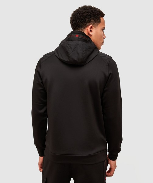 Zavetti Canada Black Levito Overhead Hoodie