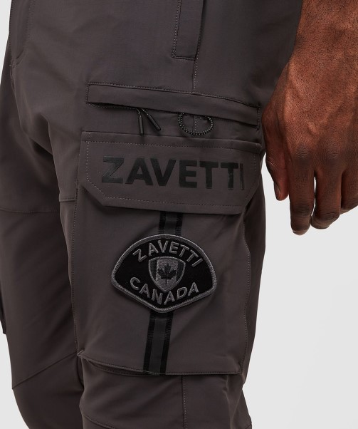 Zavetti Canada Gatelli Woven Pant Grey