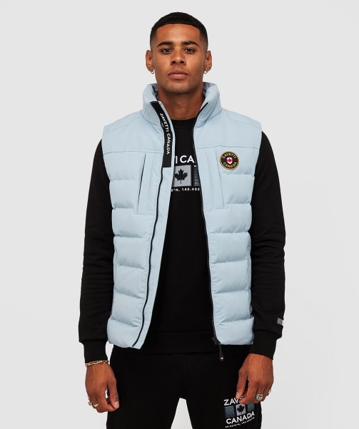 Zavetti Canada Sky Blue Oshawa 2.0 Puffer Gilet