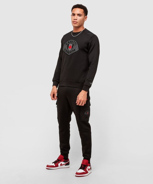Black Levito Sweatshirt Zavetti Canada