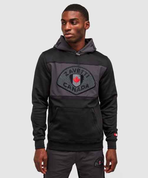 Rivelini Overhead Hoodie Jet Black Zavetti Canada