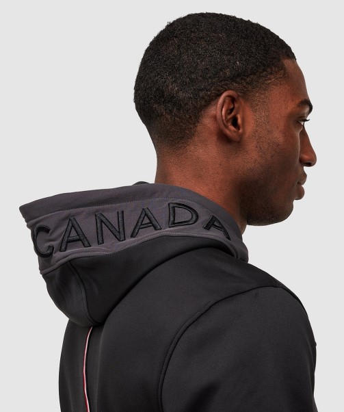 Rivelini Overhead Hoodie Jet Black Zavetti Canada