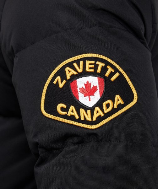 Zavetti Canada Oshawa 2.0 Puffer Parka Jacket Monument Grey