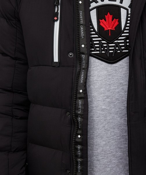 Atlin Puffer Jacket Zavetti Canada Black