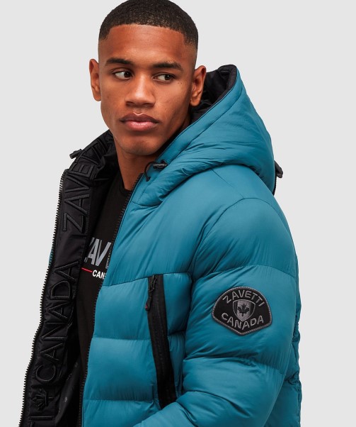 Black Zavetti Canada Malvini 3.0 Puffer Jacket