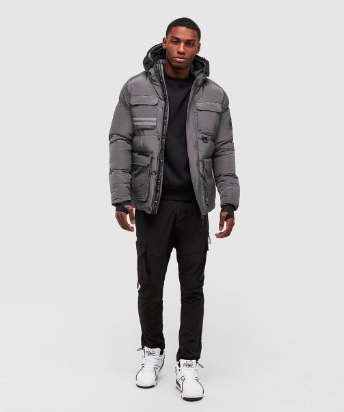 Donevan Puffer Jacket Zavetti Canada Grey