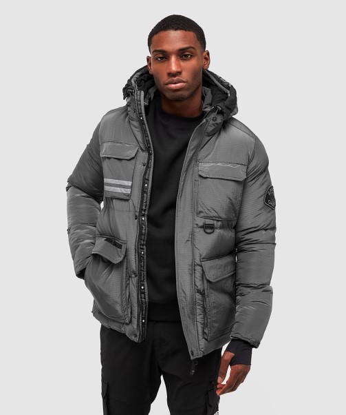 Donevan Puffer Jacket Zavetti Canada Grey