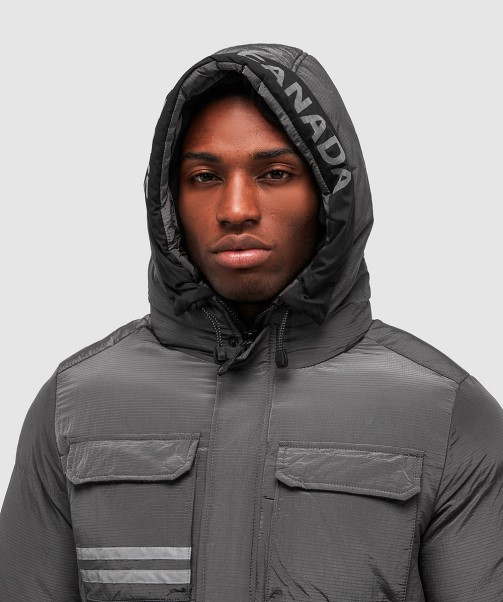 Donevan Puffer Jacket Zavetti Canada Grey
