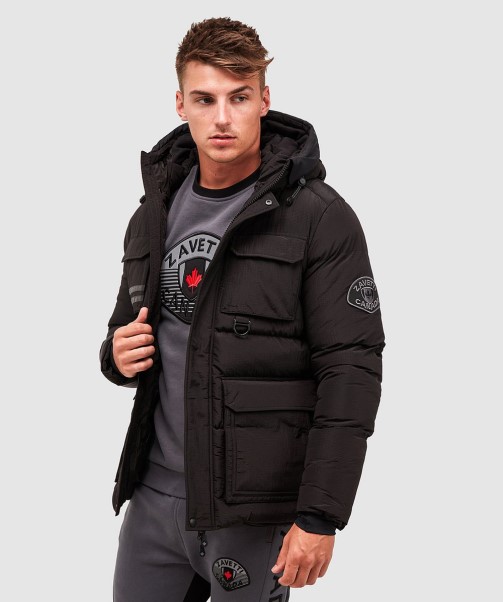 Donevan Puffer Jacket Zavetti Canada Grey