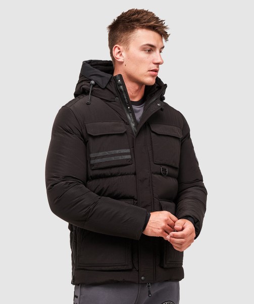 Donevan Puffer Jacket Zavetti Canada Grey