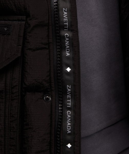 Donevan Puffer Jacket Zavetti Canada Grey