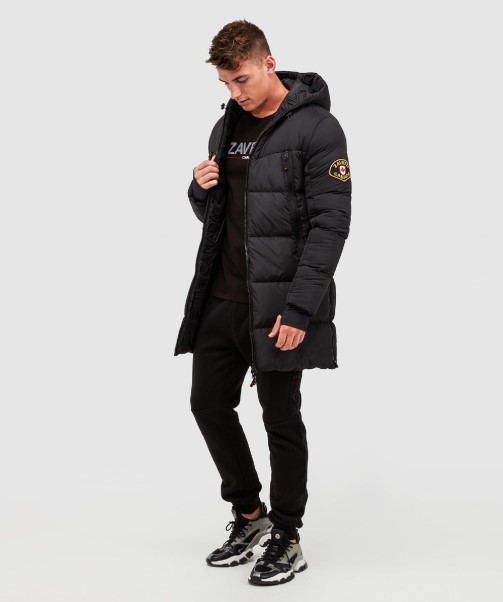 Grey Zavetti Canada Talvino 2.0 Longline Puffer Jacket