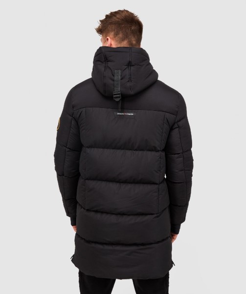 Grey Zavetti Canada Talvino 2.0 Longline Puffer Jacket