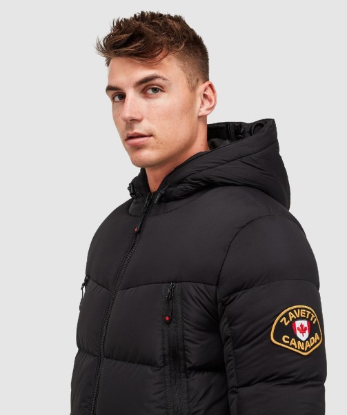 Grey Zavetti Canada Talvino 2.0 Longline Puffer Jacket