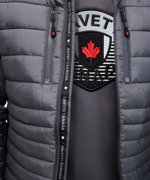 Zavetti Canada Faro Hybrid Puffer Jacket Irongate