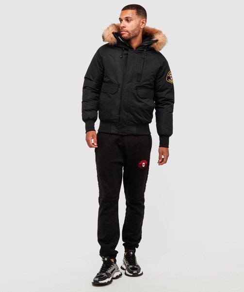 Abelli 2.0 Hooded Bomber Jacket Zavetti Canada Asphalt