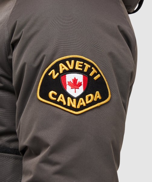 Abelli 2.0 Hooded Bomber Jacket Zavetti Canada Asphalt