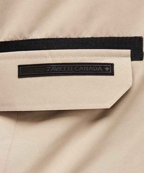 Abelli 2.0 Hooded Bomber Jacket Zavetti Canada Asphalt