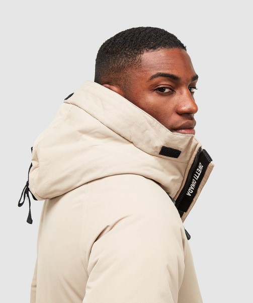 Abelli 2.0 Hooded Bomber Jacket Zavetti Canada Asphalt