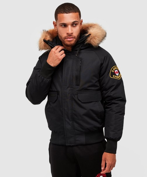 Abelli 2.0 Hooded Bomber Jacket Zavetti Canada Asphalt