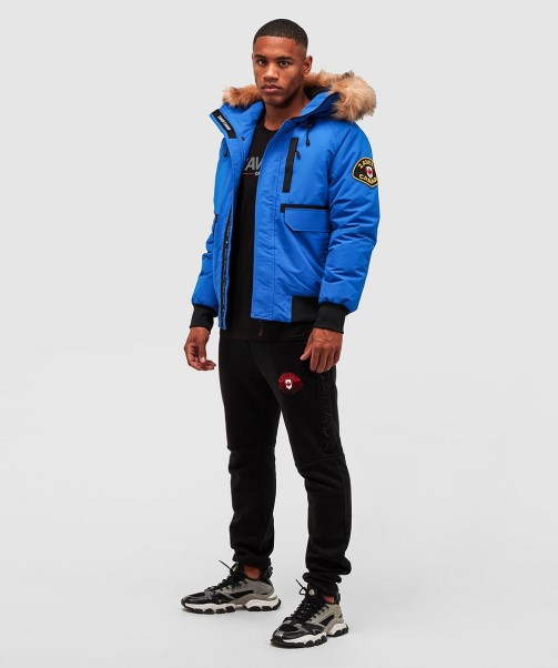 Abelli 2.0 Hooded Bomber Jacket Zavetti Canada Asphalt