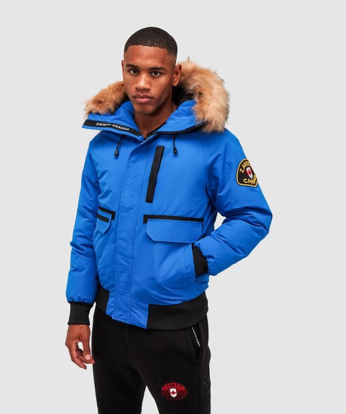 Abelli 2.0 Hooded Bomber Jacket Zavetti Canada Asphalt