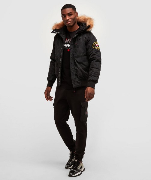 Zavetti Canada Ashley Blue Abelli 2.0 Reflective Bomber Jacket