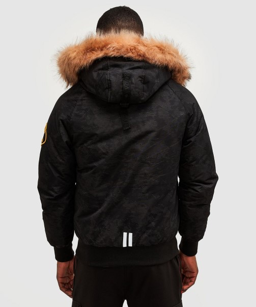 Zavetti Canada Ashley Blue Abelli 2.0 Reflective Bomber Jacket