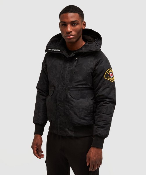 Zavetti Canada Ashley Blue Abelli 2.0 Reflective Bomber Jacket