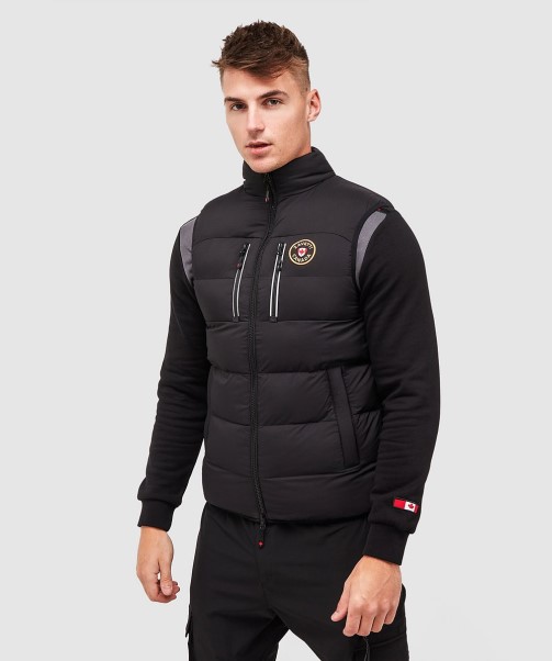 Zavetti Canada Atlin Puffer Gilet Grey
