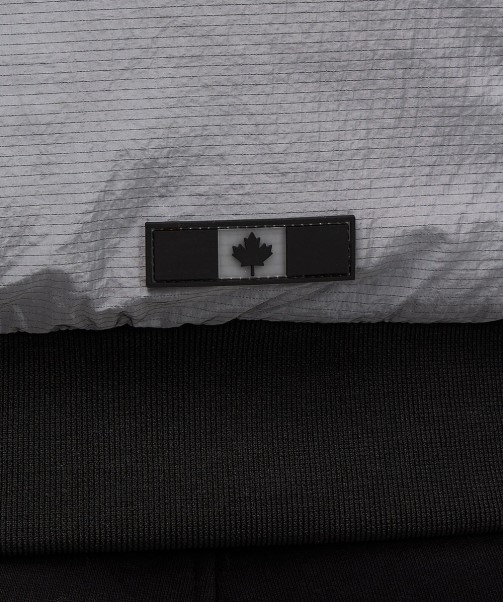 Grey Zavetti Canada Carrick Puffer Bomber Jacket