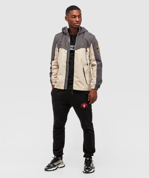 Zavetti Canada Fino Windrunner Jacket Jet Black