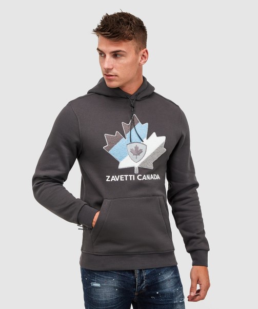 Magnet Grey Zavetti Canada Pollicci Overhead Hoodie