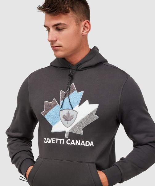 Magnet Grey Zavetti Canada Pollicci Overhead Hoodie