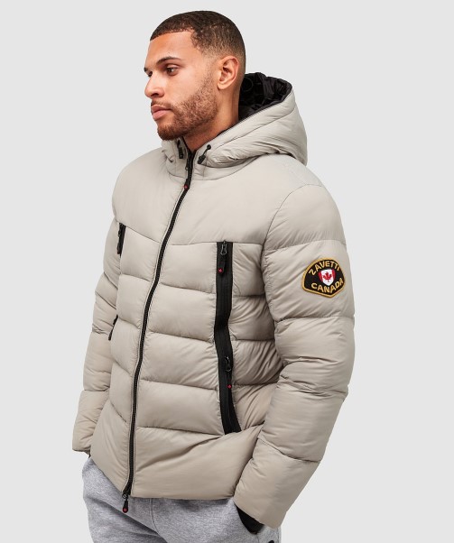 Malvini 3.0 Puffer Jacket White Zavetti Canada