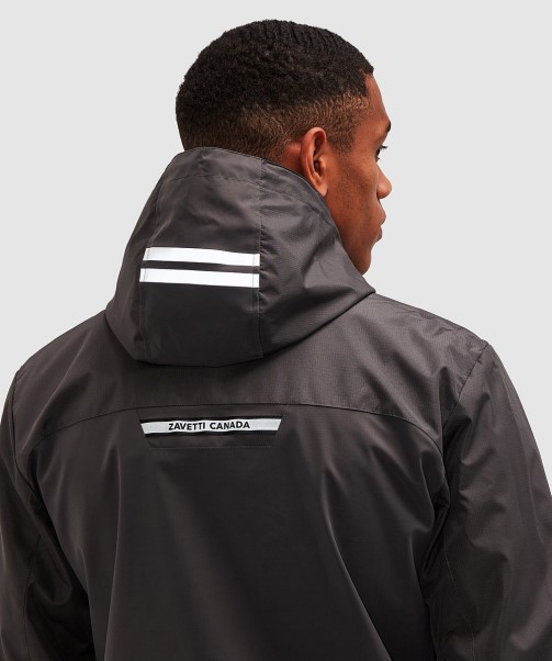 Dark Navy Zavetti Canada Alvini Windrunner Jacket