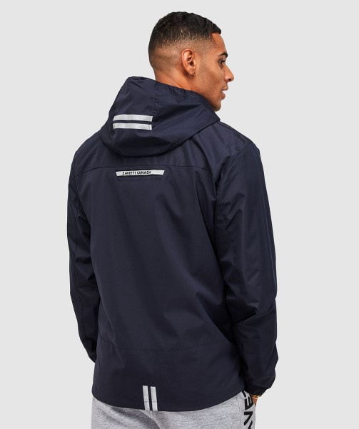 Dark Navy Zavetti Canada Alvini Windrunner Jacket