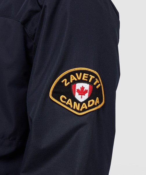 Dark Navy Zavetti Canada Alvini Windrunner Jacket