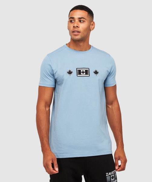 Viro T-Shirt Zavetti Canada Fashion Sky Blue