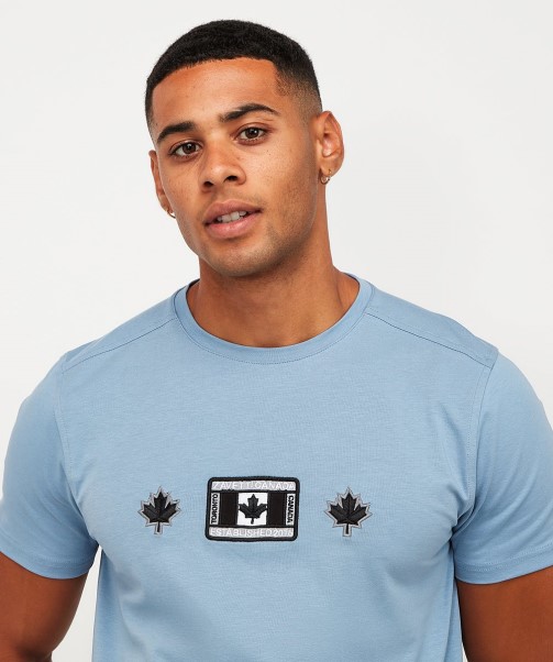 Viro T-Shirt Zavetti Canada Fashion Sky Blue