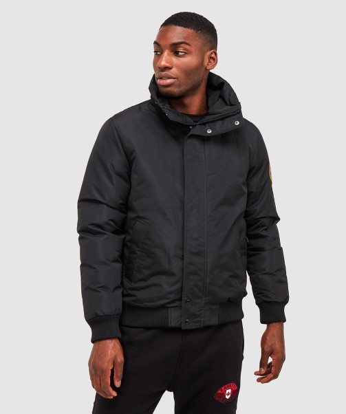 Zavetti Canada Fashion Black Valter Bomber Jacket