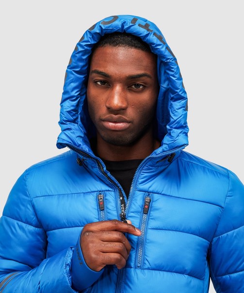 Zavetti Canada Pollux Puffer Jacket Blue