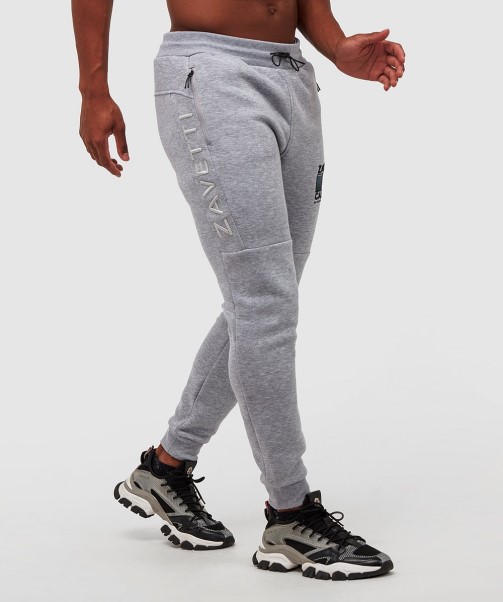 Ovello Jogger Grey Marl Zavetti Canada Fashion