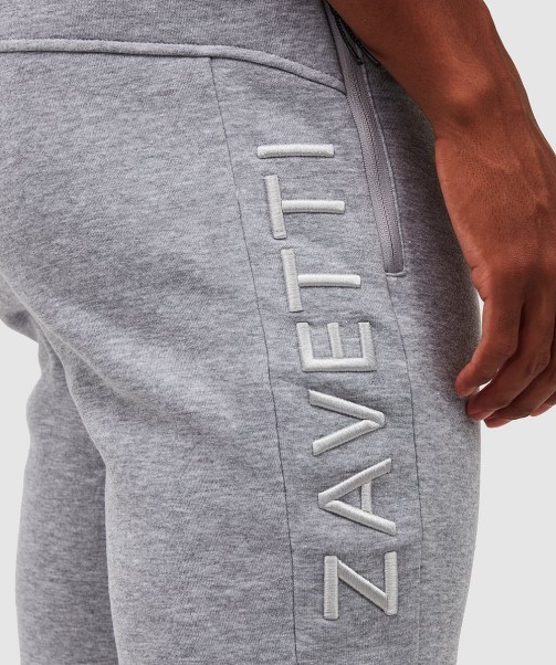 Ovello Jogger Grey Marl Zavetti Canada Fashion