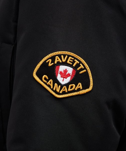 Pink Womens Gabellia Crop Bomber Jacket Zavetti Canada