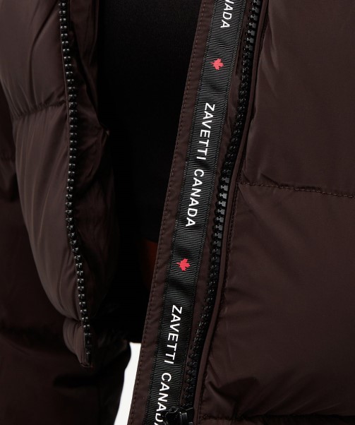 Womens Bellucci 2.0 Crop Jacket Zavetti Canada Grey