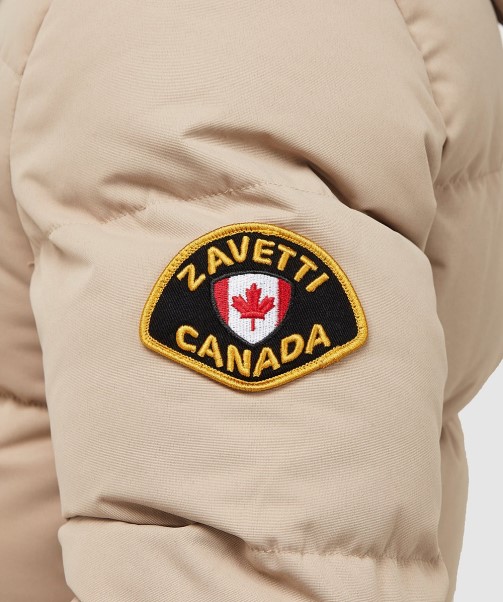 Zavetti Canada Fashion STONE Womens Goshawa Puffer Parka Jacket