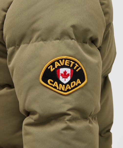 Zavetti Canada Fashion STONE Womens Goshawa Puffer Parka Jacket