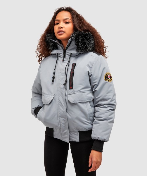 Monument Grey Zavetti Canada Womens Gabellia Jacket