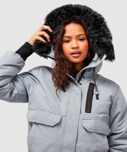 Monument Grey Zavetti Canada Womens Gabellia Jacket